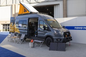 Ford Transit Digital Nomad at the 2022 SEMA Show