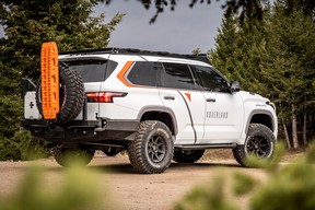 Toyota Sequoia XOverland, SEMA Las Vegas 2022.