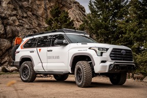 Toyota Sequoia XOverland, SEMA Las Vegas 2022.