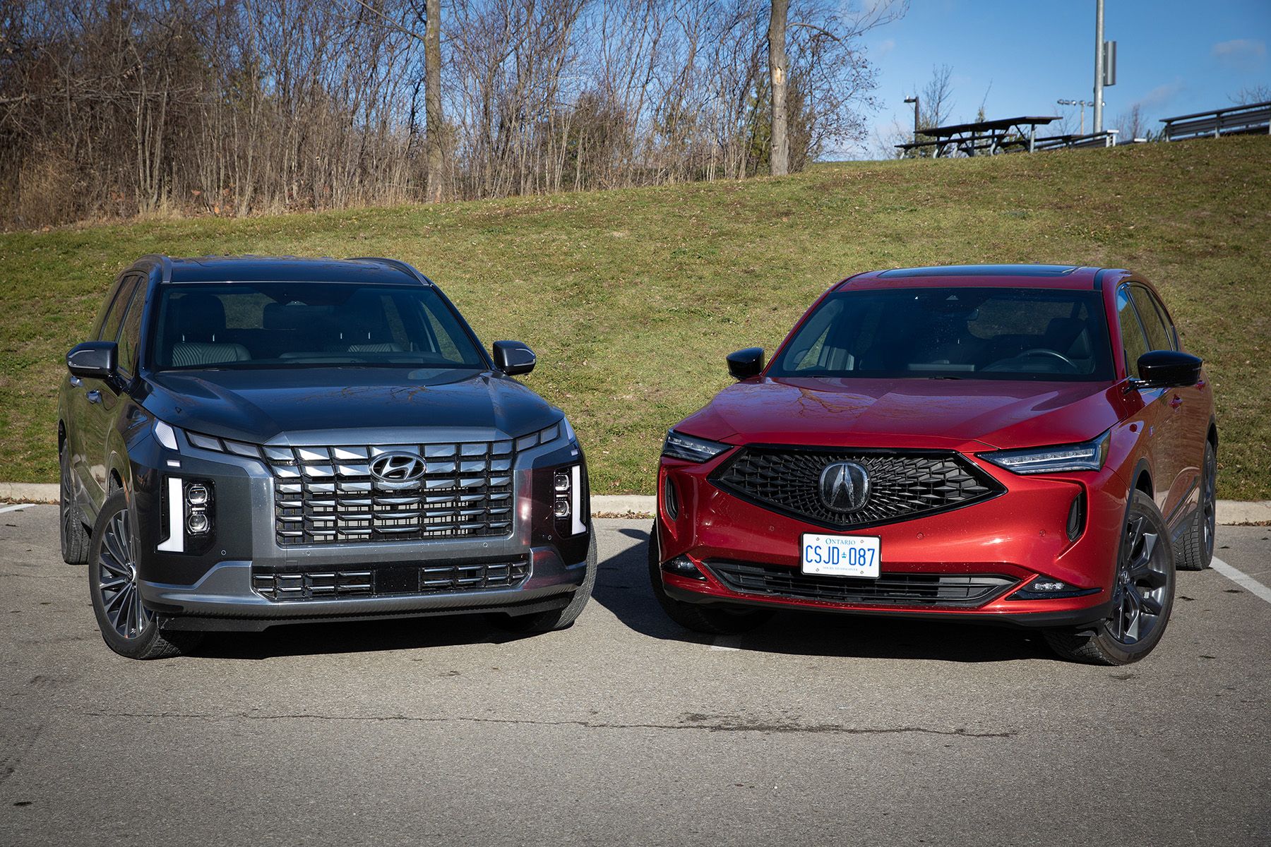 SUV Comparison 2023 Hyundai Palisade vs 2022 Acura MDX TrendRadars