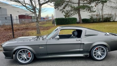 An Eleanor tribute Mustang from Canada will be sold at auction in Arizona.