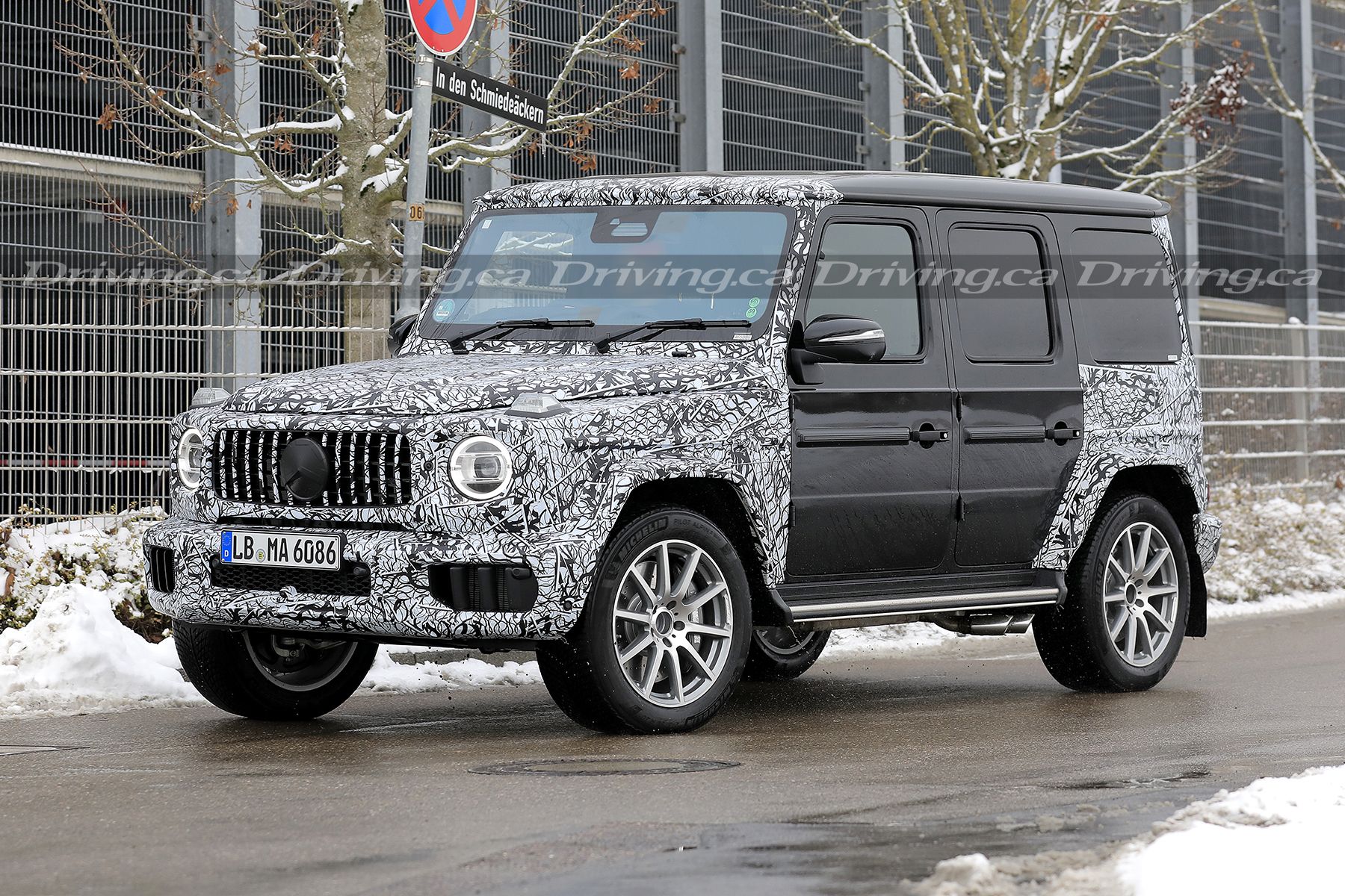 2024 MercedesBenz GClass spied with a slight nip and tuck Flipboard