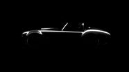 AC Cars Teases Photo Of All new AC Cobra GT Roadster Driving
