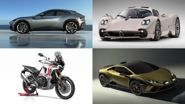 Supercars and bikes