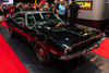 The 1970 Dodge Challenger R/T SE known as "The Black Ghost" crossing the Mecum auction block in May 2023