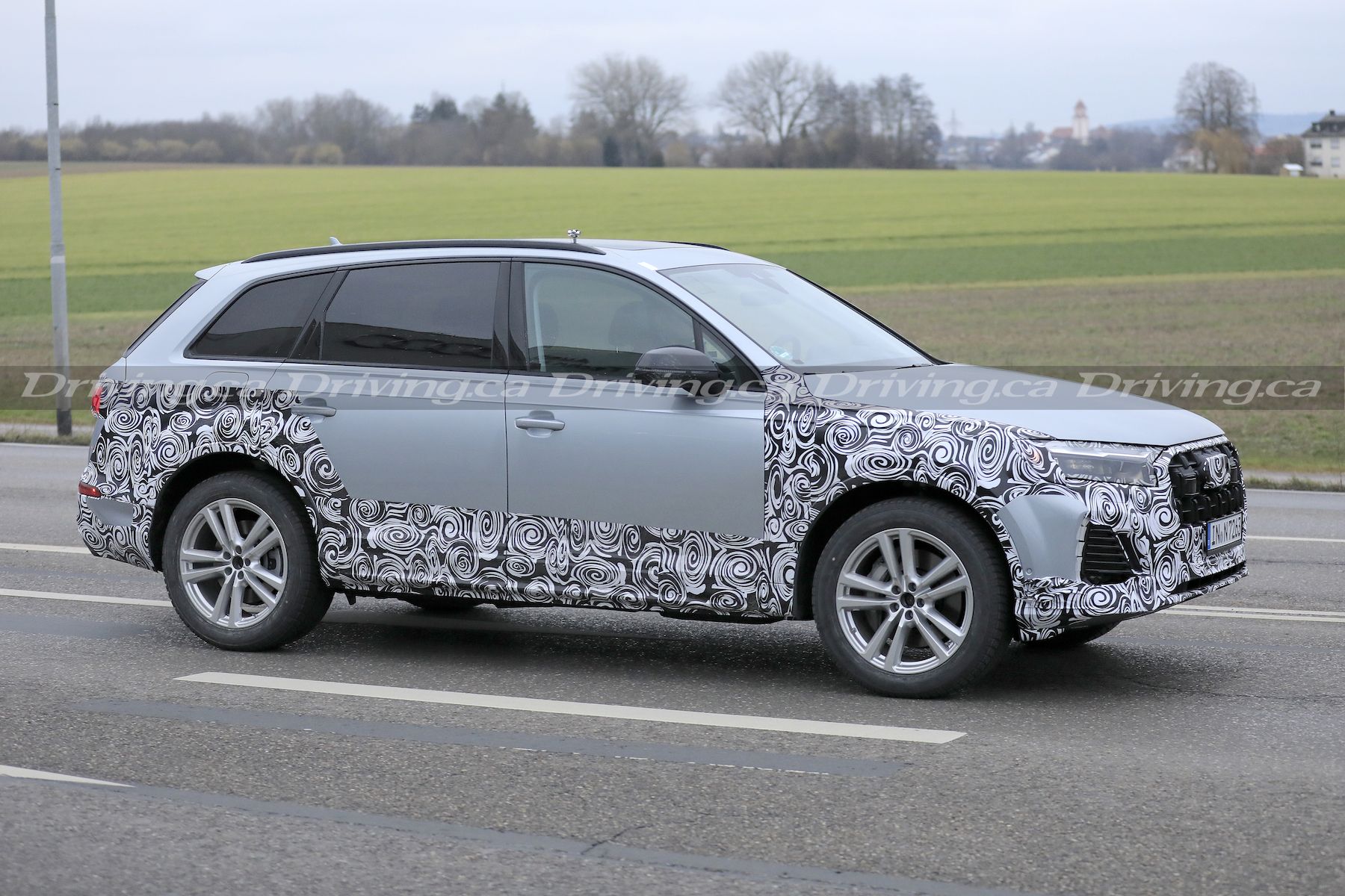 Spied! 2024 Audi Q7 gets a nip and tuck Driving