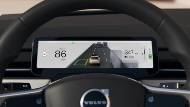 A preview of Google HD Maps on the 2023 Volvo EX90