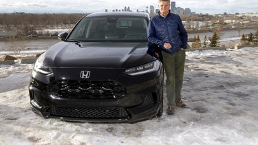 Driver Grant Pollock with the all-new 2023 Honda HR-V.