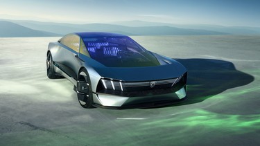 The Peugeot Inception Concept turns heads at CES