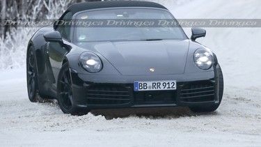 2024 Porsche 911 992.2 spy shot
