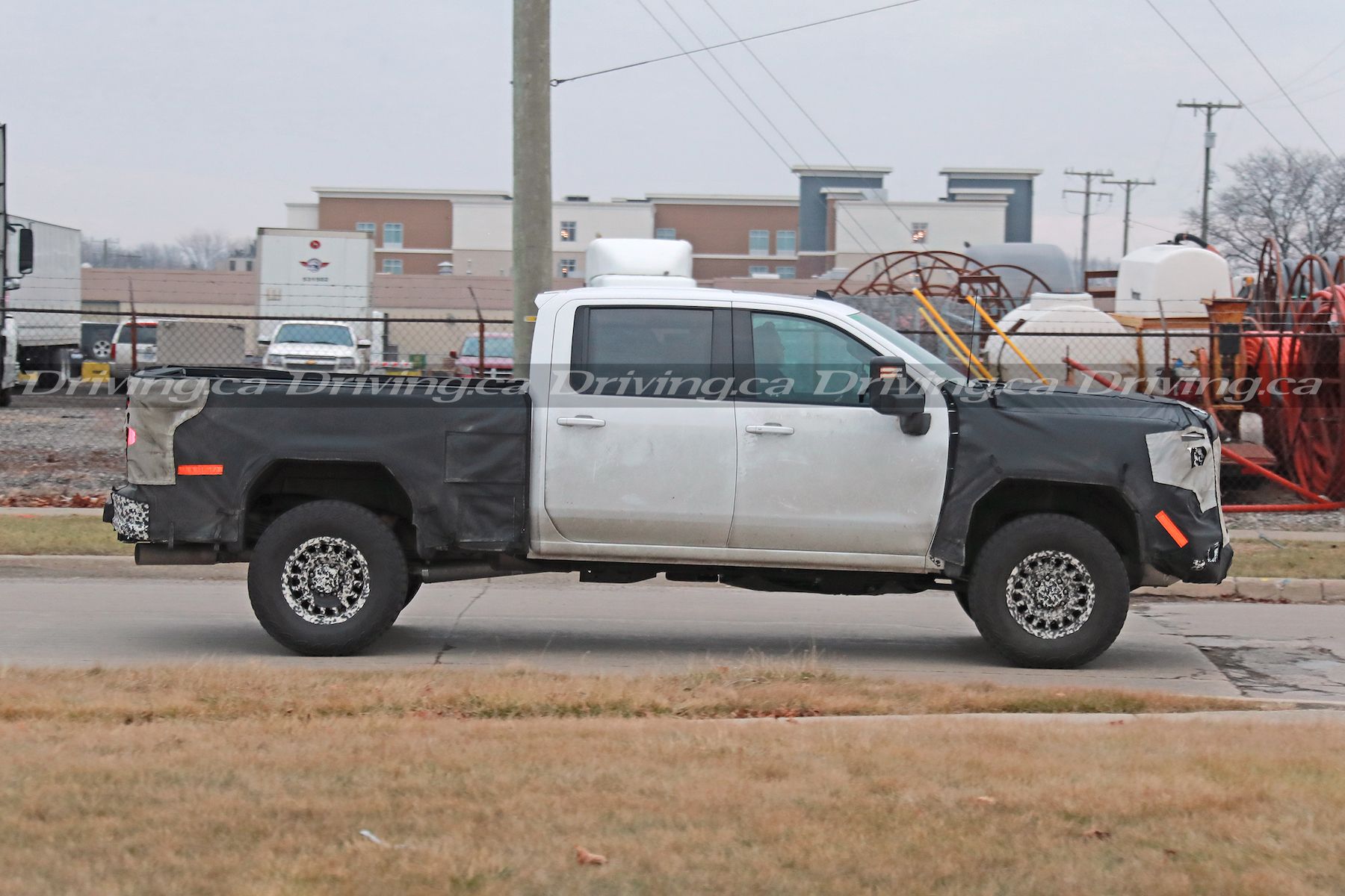 2024 GMC Sierra HD AT4X spotted in Detroit TrendRadars