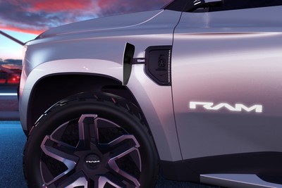 Ram's fully electric 1500 due 2024, uses 800V charging