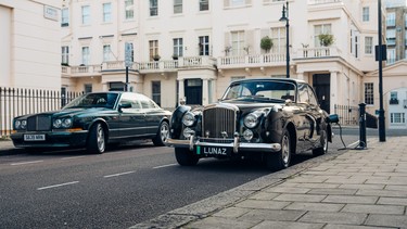 A 1961 Bentley S2 Continental converted to electric power by Lunaz