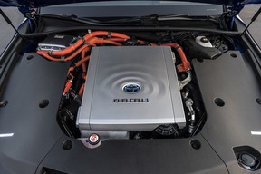 Engineers made improvements to the fuel-cell electric system, including performance enhancements and increased hydrogen storage capacity.