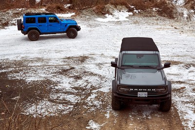 Off-Road Comparison: Ford Bronco Sasquatch vs Jeep Wrangler