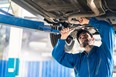 Servicing a vehicle is easier and safer on a hoist