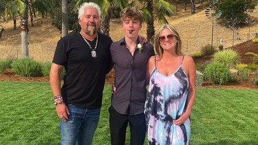 Guy Fieri’s 17-year-old son gets a truck after spending 365 days driving grandparents’ old minivan