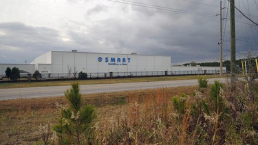 A view shows the SMART Alabama manufacturing facility in Luverne, Alabama, U.S., December 4, 2022