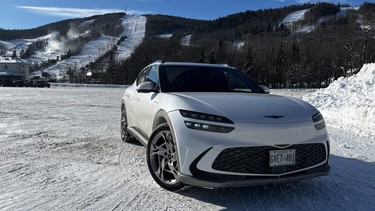 2023 Genesis GV60 winter EV testing