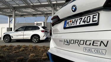 2023 BMW iX5 Hydrogen test vehicles