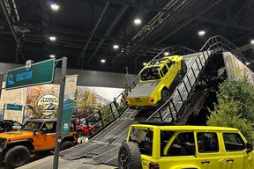 Der Jeep-Parcours auf der Chicago Auto Show 2023