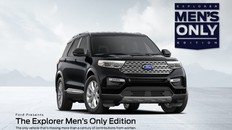 Ford ad for 'Men's Only Edition' Explorer celebrates women