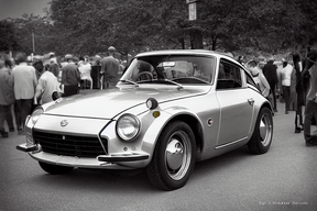 1960 Nissan Z coupe AI render
