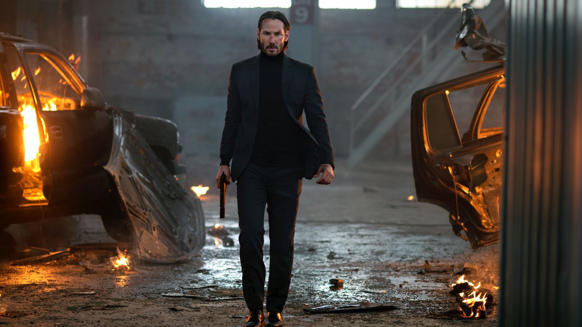 John Wick Bike Chase Scene, John Wick: Chapter 3 Parabellum