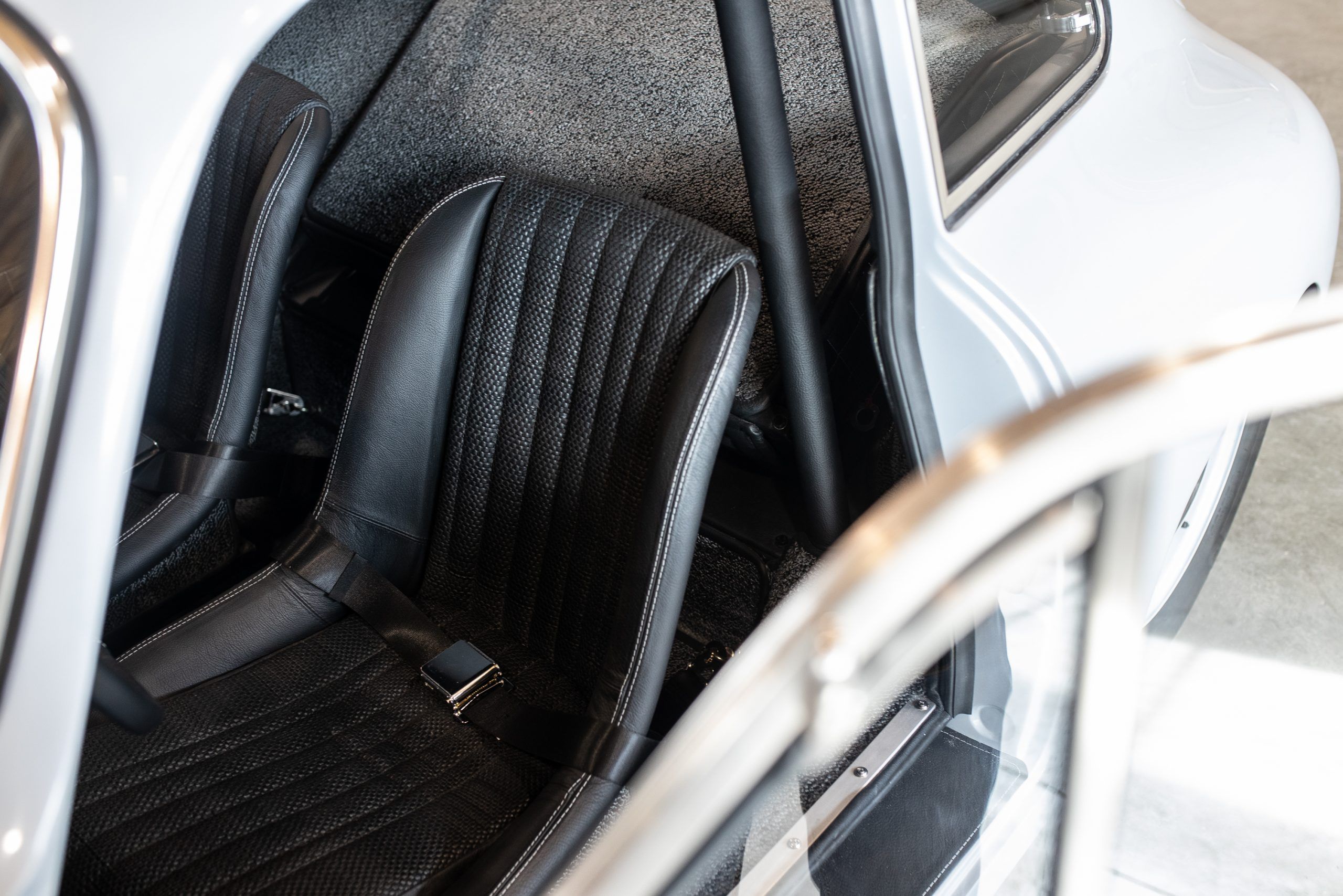 An electric Porsche 356, converted by North American Electric Vehicles