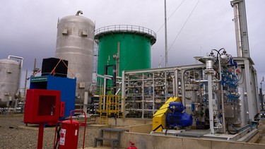 Methane synthesis at the Haru Oni methanol-to-gasoline eFuel facility near Punta Arenas, Chile