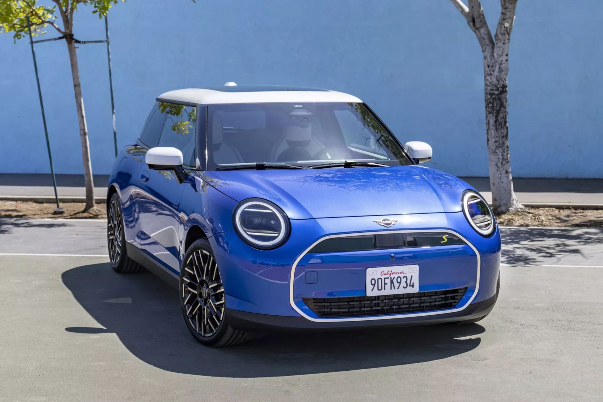 Mini offers first official look at 2025 Cooper S EV Driving