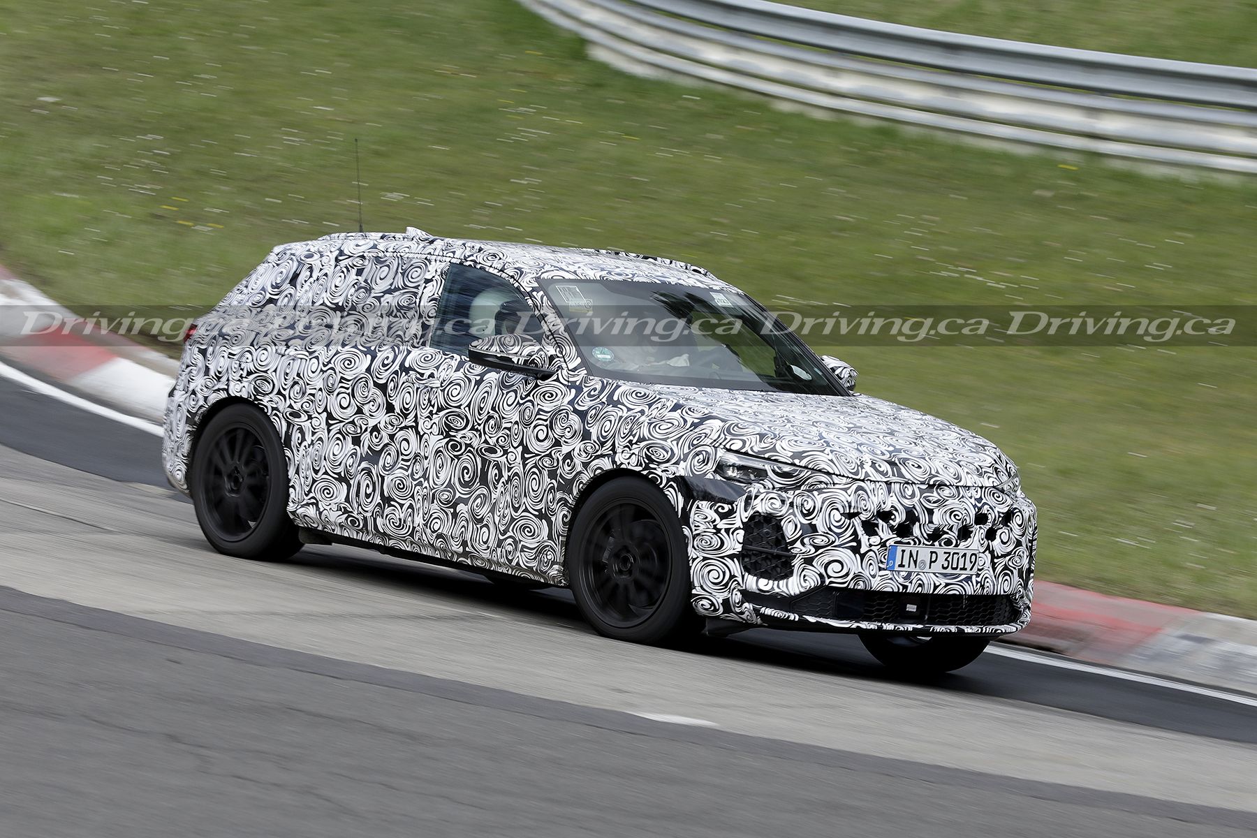 2025 Audi SQ5 spied lapping the ring  Driving