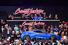 Auction of first Chevy Corvette E-Ray raises million-plus for charity