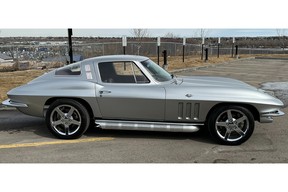 Completely updated with a modern LS3 engine and Tremec 5-speed transmission, new chassis and suspension and leather interior, this 1965 Corvette is part of the 2023 Enthusiast Collector Car Auction offerings.