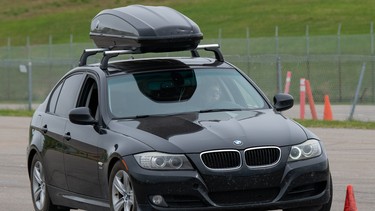 Misia Rajzyngier learns to understand the handling dynamics of her 2010 BMW 328xi during the slalom exercise at the Tire Rack Street Survival School, hosted by the BMW Club of Southern Alberta. Ownership of a BMW is not required to participate, and this year, the club is holding two separate courses the weekend of June 3 and 4.