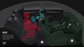 Honda's HUSH infotainment technology