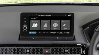 Honda's HUSH infotainment technology