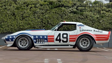 The No. 49 "Stars and Stripes" Greenwood Corvette, auctioned by Mecum in May 2023