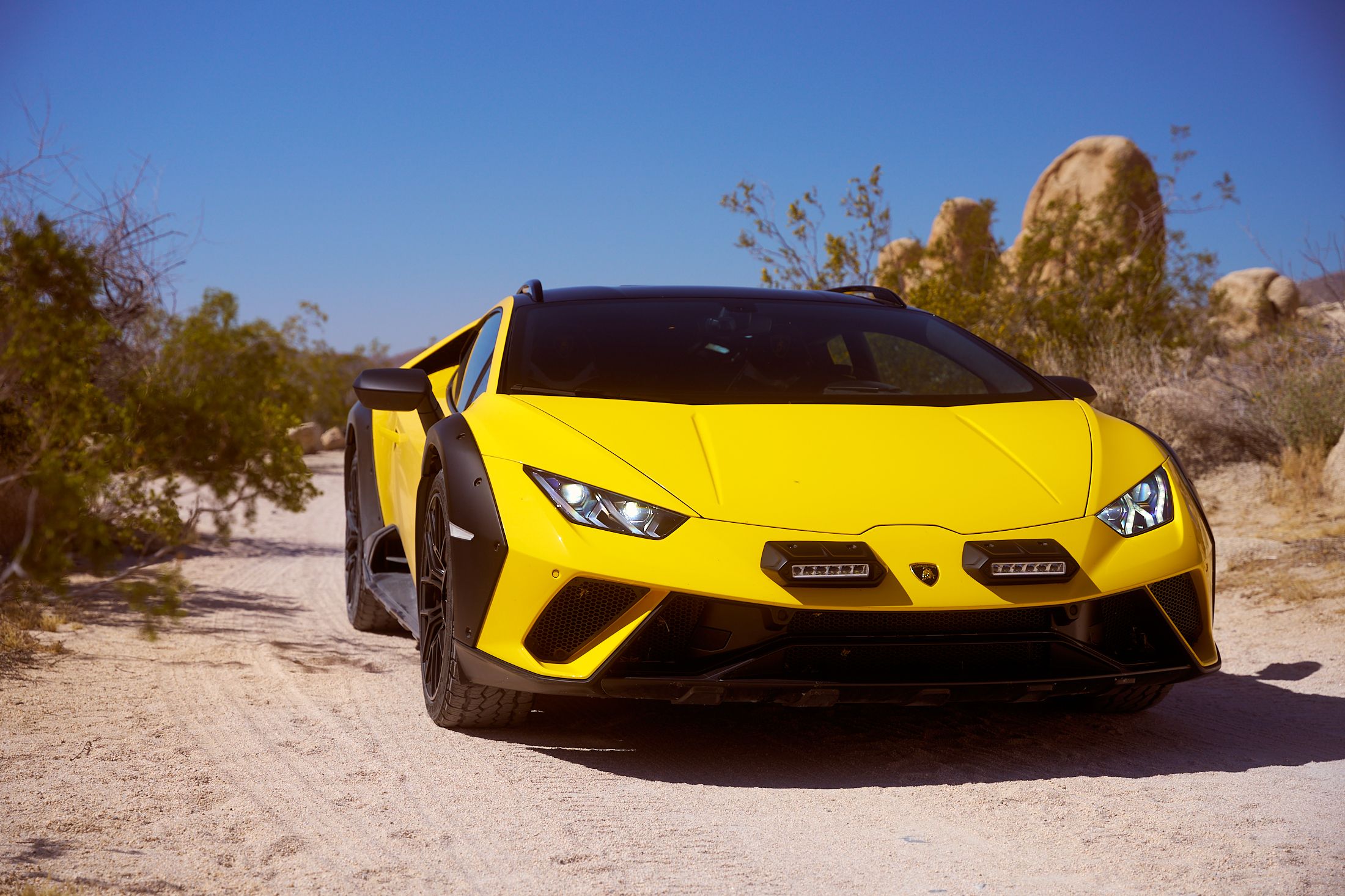Desert-drifting the Lamborghini Huracan Sterrato — First Drive | Driving