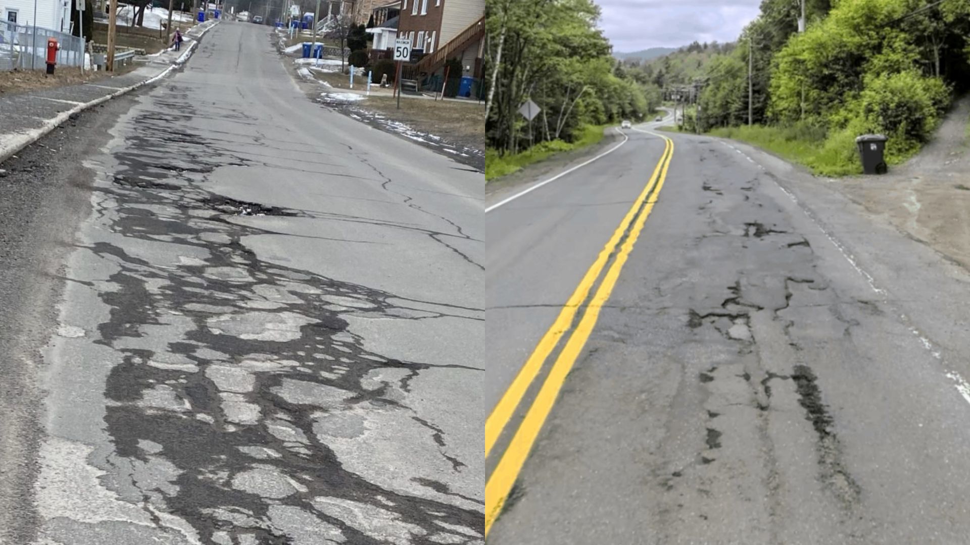 La pire route québécoise de l’année 2023 est – encore – à Gatineau ...