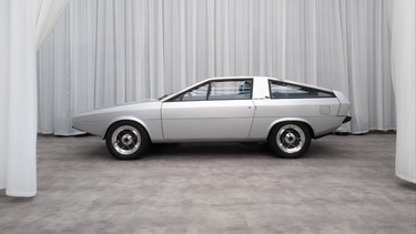 Reconstructed 1974 Hyundai Pony Coupe Concept