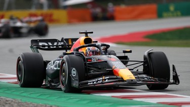Red Bull's Max Verstappen of the Netherlands during the F1 Grand Prix of Spain in Barcelona earlier this month, one of five races he's won so far this season.