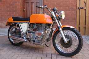 1971 Rickman Interceptor motorcycle, sold on Bring a Trailer in June 2023