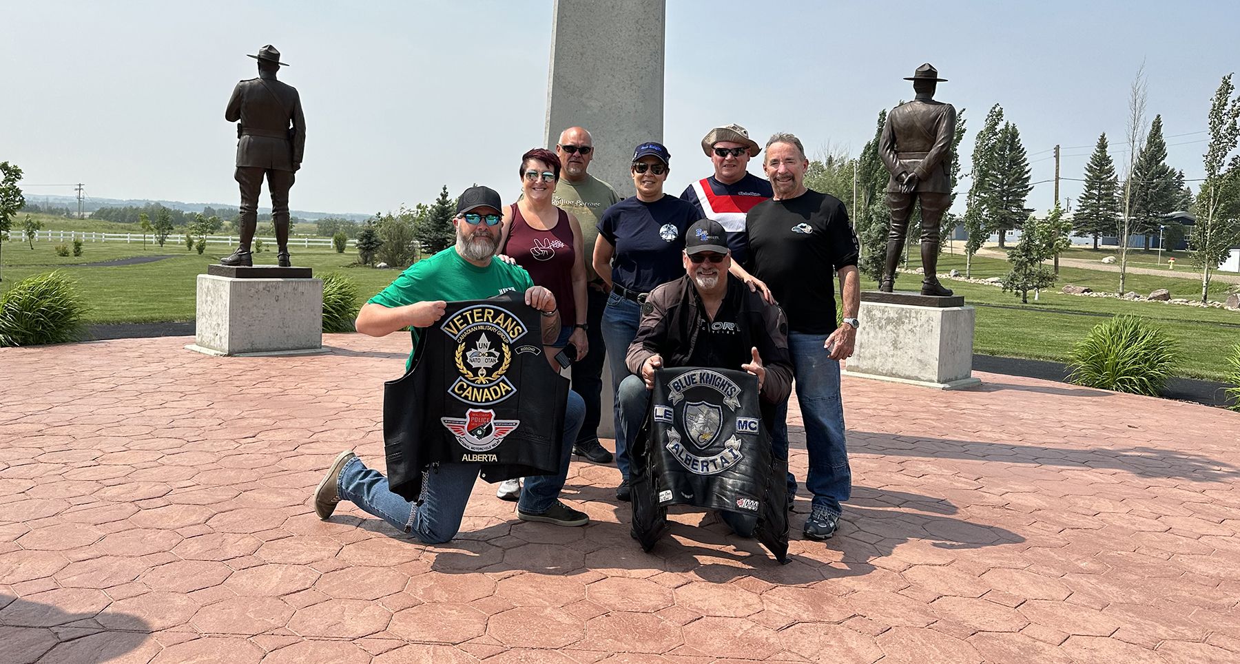 Military Police National Motorcycle Relay benefits blind children