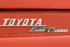 Vintage Toyota Land Cruiser badge