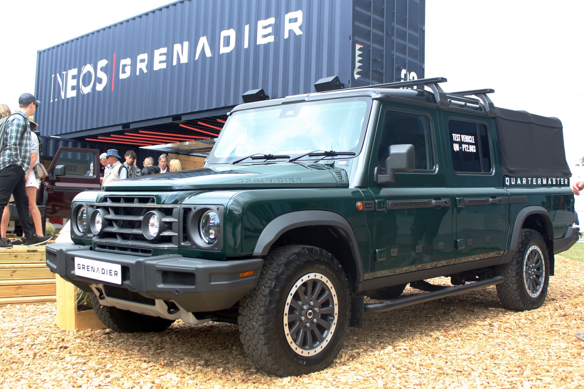 Ineos Set To Introduce Grenadier Quartermaster Pickup Truck - Reviews ...