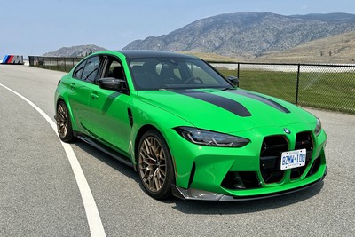 2024 BMW M3 CS is a race car with a trunk, First Drive