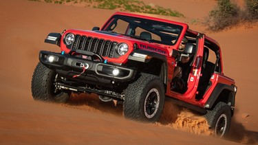 2024 Jeep Wrangler Rubicon 4xe with Jeep Performance Parts (JPP) two-inch lift kit with Bilstein components