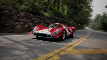 A 1967 Ferrari 412P auctioned by Bonhams in August 2023