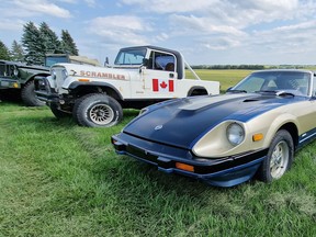 A more diverse collection of vehicles would be difficulty to find. Andre Moizard gathered up number Jeeps, including this 1981 CJ8 as well as others, including a 1982 Datsun 280ZX.